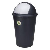 Afvalbak 50L Antraciet - thumbnail