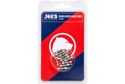 Joe's No-flats Ventiel kernen 10x - Zilver