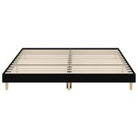 Bedframe zonder matras 180x200 cm spaanplaat zwart - thumbnail