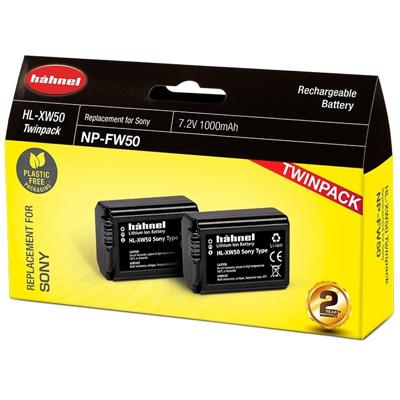 Hähnel HL-XW50 Twin Pack - Sony NP-FW50 Hähnel HL-XW50 Twin Pack - Sony NP-FW50