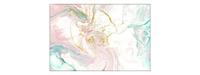 Fotobehang - Stijlvolle marmeren abstractie, Roze/wit, in 11 maten te koop, inclusief behanglijm - thumbnail