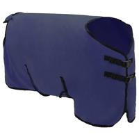 VidaXL Paardendeken marineblauw polyester - thumbnail