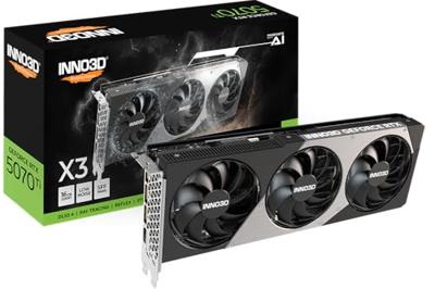 INNO3D GeForce RTX 5070 Ti X3 16GB INNO3D GeForce RTX 5070 Ti X3 16GB