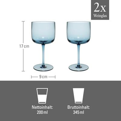 LIKE BY VILLEROY & BOCH - Like Ice - Wijnglas set/2 LIKE BY VILLEROY & BOCH - Like Ice - Wijnglas set/2