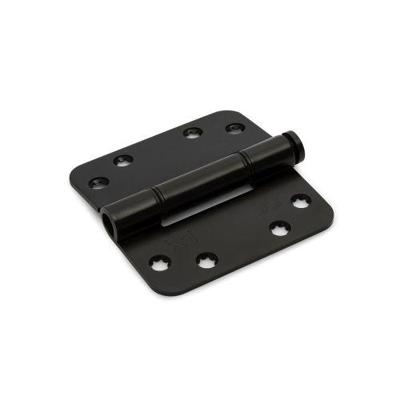 DX Glijlagerscharnier ronde hoeken 89x89x3 mm - zwart
