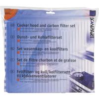 Scanpart 1530050015 l046 universeel koolstof en vetfilter 47x57 - thumbnail