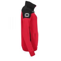 Stanno 408603 Pride Full Zip Ladies Jacket - Red-Black - S - thumbnail