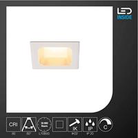 SLV Inbouw plafondlampVerlux 8,5cm wit - 112682 - thumbnail