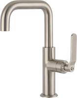 Ben Industor wastafelkraan met cold start RVS-look - thumbnail