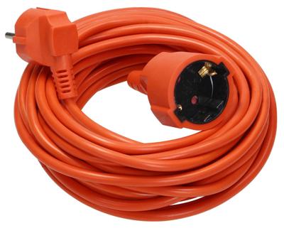 Enzo verlengsnoer | pvc | oranje | 3x1qmm | 40m - 1167074