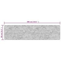 VidaXL Vloerkleed wasbaar anti-slip 80x300 cm meerkleurig - thumbnail