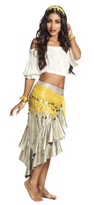 1001 nacht set - hoofdband, armbanden en ceintuur