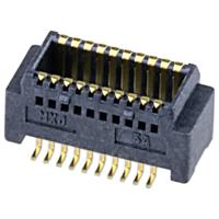 Molex 539160208 Mezzanineconnector Totaal aantal polen: 20 Rastermaat: 0.5 mm Inhoud: 1 stuk(s) Tape on Full reel - thumbnail