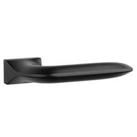 Aprile Deurklinken Gladiola Zwart Op Onzichtbaar Rozet - thumbnail