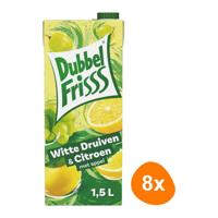 Dubbelfrisss - Witte Druiven & Citroen - 8x 1,5ltr - thumbnail