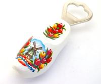 Flesopener klomp wit - thumbnail