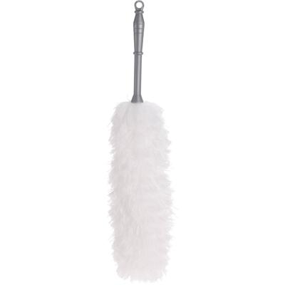 Ultra Clean microvezel plumeau 56 cm wit/grijs