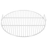 VidaXL Barbecuerooster met handgrepen rond ø44,5 cm 304 roestvrijstaal - thumbnail