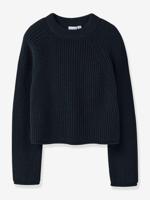 Pyjama katoen baby meisjes marineblauw - thumbnail