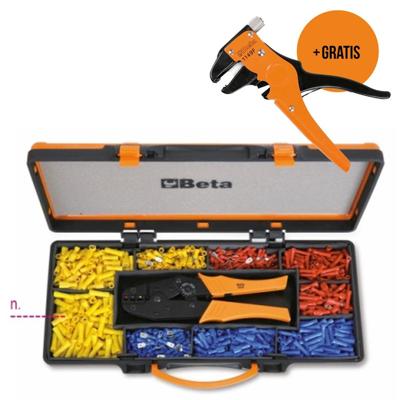 Beta 1608/C9-Kabelschoentang + 450 Terminals - 016080045