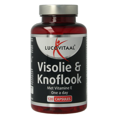 Visolie & knoflook 120 Capsules Visolie & knoflook 120 Capsules