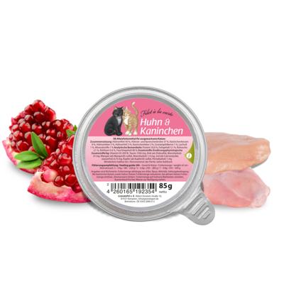 GRANATAPET Filet á la carte Chicken with rabbit - nat kattenvoer - 85g