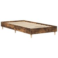 Bedframe zonder matras 90x190 cm spaanplaat gerookt eiken - thumbnail