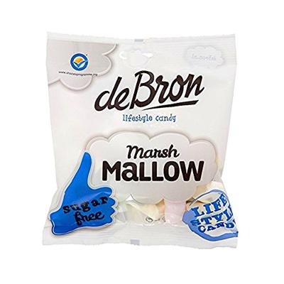 De Bron Marshmallows suikervrij 75 Gram De Bron Marshmallows suikervrij 75 Gram