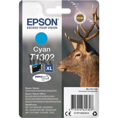 Epson Inktcartridge T1302 Origineel Cyaan C13T13024012