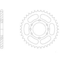 ESJOT Chain wheel 428 53z steel black - thumbnail
