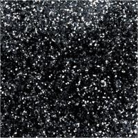 Creativ Company Bio-glitter, d 0,4 mm, zwart, 10 gr/ 1 doosje - thumbnail