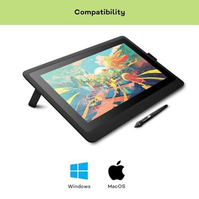 Wacom Interactive Pen Display 15.6 (EU) 39,6 cm (15.6 ) LCD Zwart Wacom Interactive Pen Display 15.6 (EU) 39,6 cm (15.6 ) LCD Zwart