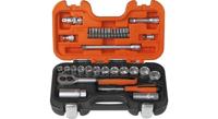 Bahco dopsleutelset met ratel - 1/4inch + 3/8inch - 33-delig - S330 - thumbnail