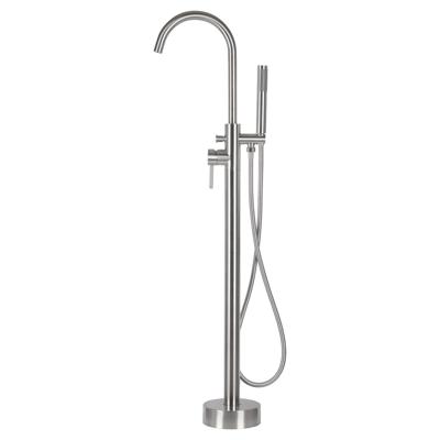 Vrijstaand Badkraan Differnz Klassiek Mat Chroom