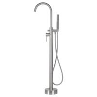 Vrijstaand Badkraan Differnz Klassiek Mat Chroom - thumbnail