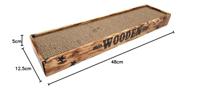 Croci krabplank homedecor noce houtprint bruin - thumbnail