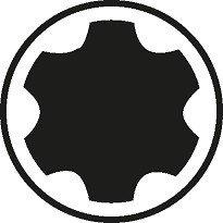 Bahco haakse stiftsleutel torx plus t-8 | 1976TORX-T8