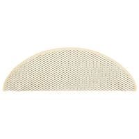 VidaXL Trapmatten zelfklevend 15 st sisal-look 65x21x4 cm berber - thumbnail