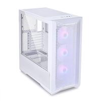 Lian Li LANCOOL II Mesh C RGB Snow Edition Midi-tower PC-behuizing, Gaming-behuizing Wit 3 voorgeïnstalleerde LED-ventilators, Zijvenster, Stoffilter - thumbnail
