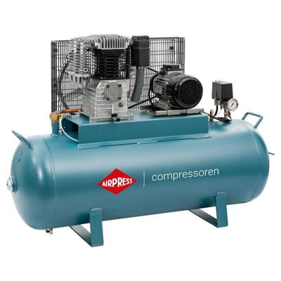 Airpress Compressor K 200-450 14 bar 3 pk/2.2 kW 238 l/min 200 l - 36520-N Airpress Compressor K 200-450 14 bar 3 pk/2.2 kW 238 l/min 200 l - 36520-N