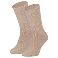 Heatkeeper Dames Thermo Sokken Beige Mouliner - thumbnail