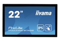 Iiyama ProLite TF2234MC-B7AGB LED-monitor 55.9 cm (22 inch) Energielabel F (A - G) 1920 x 1080 Pixel Full HD 8 ms DisplayPort, VGA, HDMI, USB IPS LED - thumbnail
