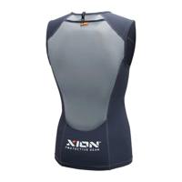 XION Freeride Lite Rugbeschermer Heren Antracite S - thumbnail