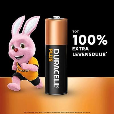 Duracell Plus Alkaline AA-batterijen - thumbnail