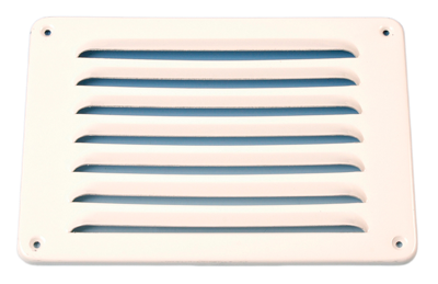 Aluminium Schoepenrooster Opbouw 215 X 150mm - Wit (1-2115w)