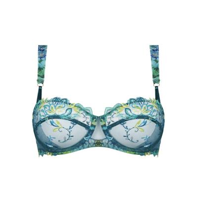 Lise Charmel Grace Aquatique Balconette BH Floral Aqua ACH3093 Lise Charmel Grace Aquatique Balconette BH Floral Aqua ACH3093