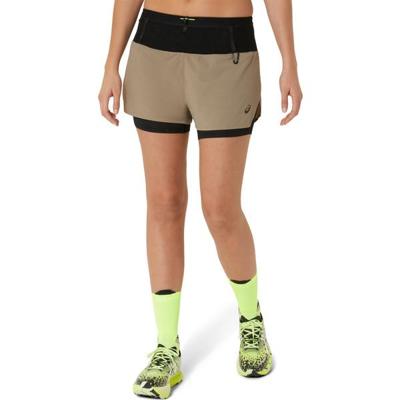 ASICS Fujitrail 2in1 Short Dames ASICS Fujitrail 2in1 Short Dames