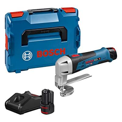 Bosch Professional GSC 12V-13 Accu plaatschaar 12V 2.0Ah in L-Boxx - 0601926108