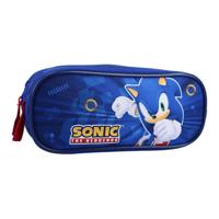 Vadobag Sonic still unstoppable etui, 2-vaks - blauw - thumbnail