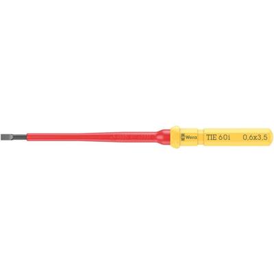 Wera Kraftform Kompakt VDE 60 i 0,6 x 3,5 x 157 mm TIE Elektronica Plat Verwisselbare kling 3.5 mm